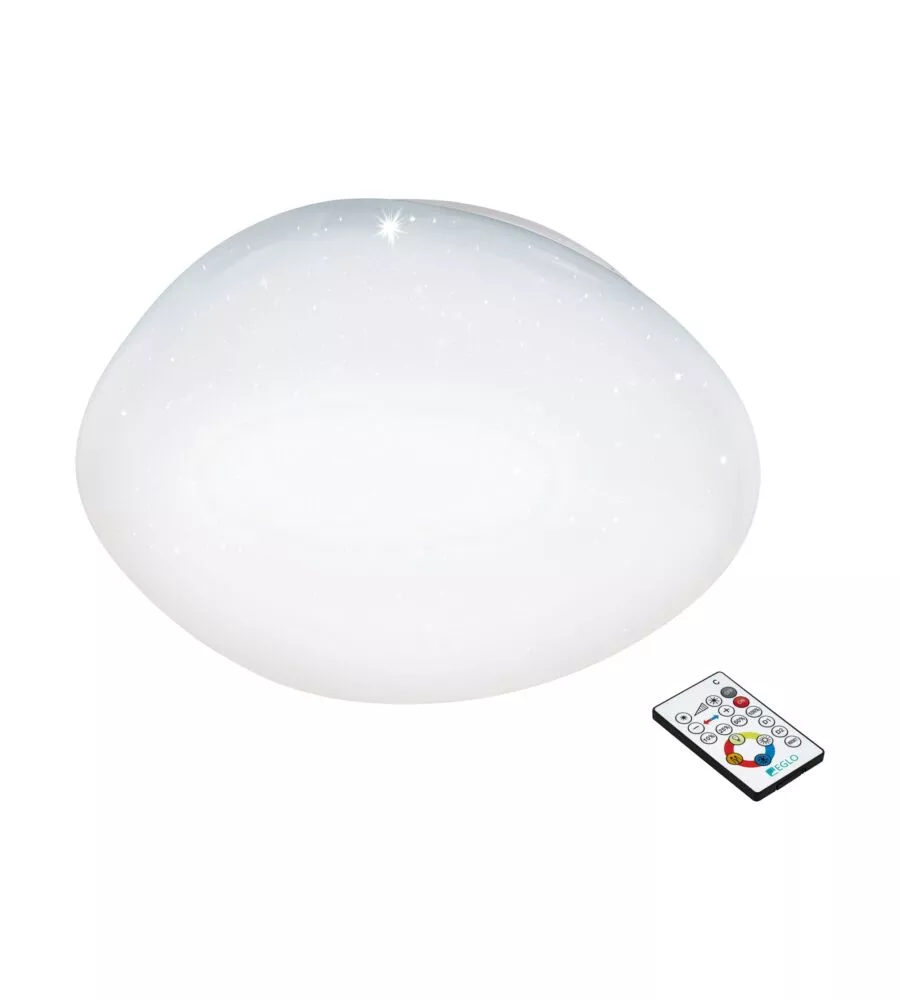 Plafoniera applique led con telecomando, Ø 60 cm